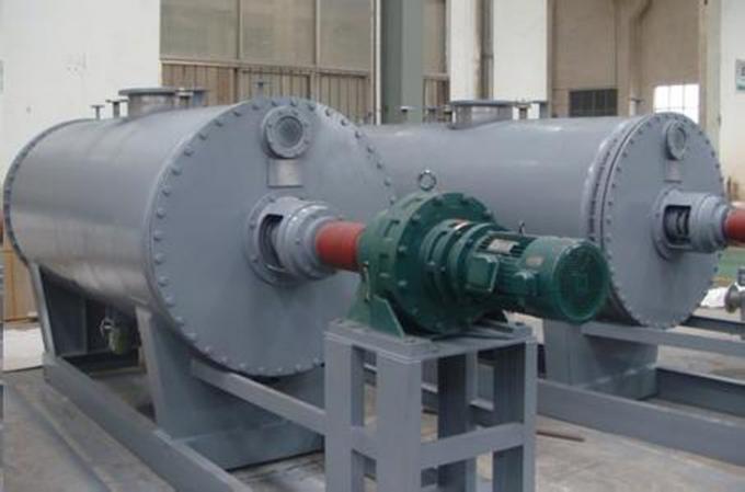 Horizontal Vacuum Drying Equipment , Rotary Rake Vacuum Belt Dryer Stable Performance