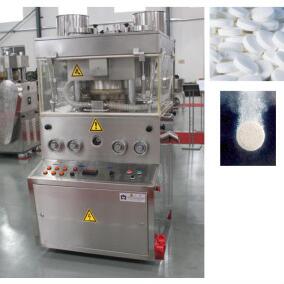 Big Rotary Tablet Press Machine For Effervescent Tablet / Candy Food Grade Stainless Steel
