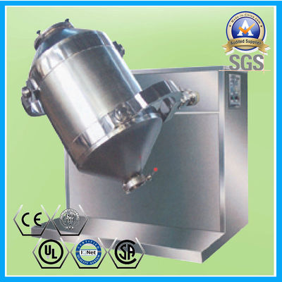 SS316L Pharmaceutical Powder Mixer Machine 3D Rotary Drum Structure