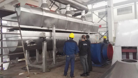 0.9-9m2 Horizontal Fluidized Bed Dryer , SUS304 Fluid Bed Drying Equipment
