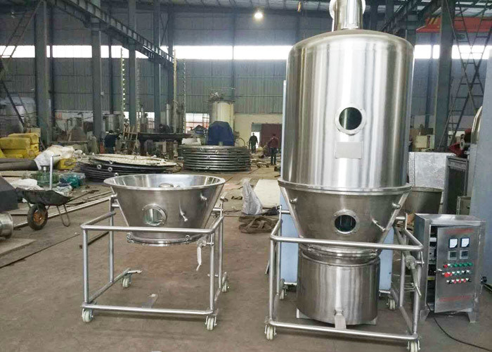 Food Flavor Vertical Fluidized Bed Dryer , High Thermal Efficiency