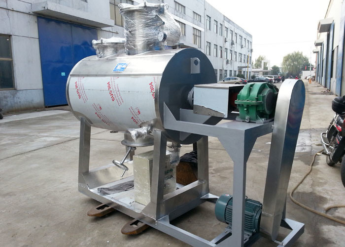 Horizontal Agitated Industrial Vacuum Dryer Big Area Heating Way Big Capacity