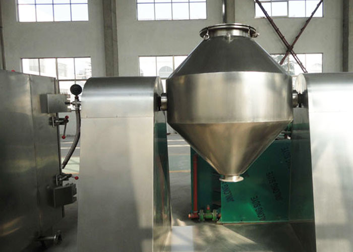 Stainless Steel Rotary Cone Vacuum Dryer , Conical Vacuum Dryer Fast