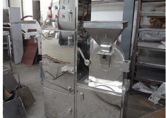 Chemical Stainless Steel Pulverizer , 30-300kg/H Pin Mill Grinding Machine