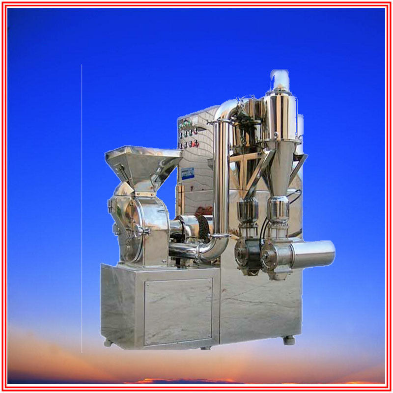 Herbal Medicine 316L Stainless Steel Grinding Machine With Bag Filter GMP