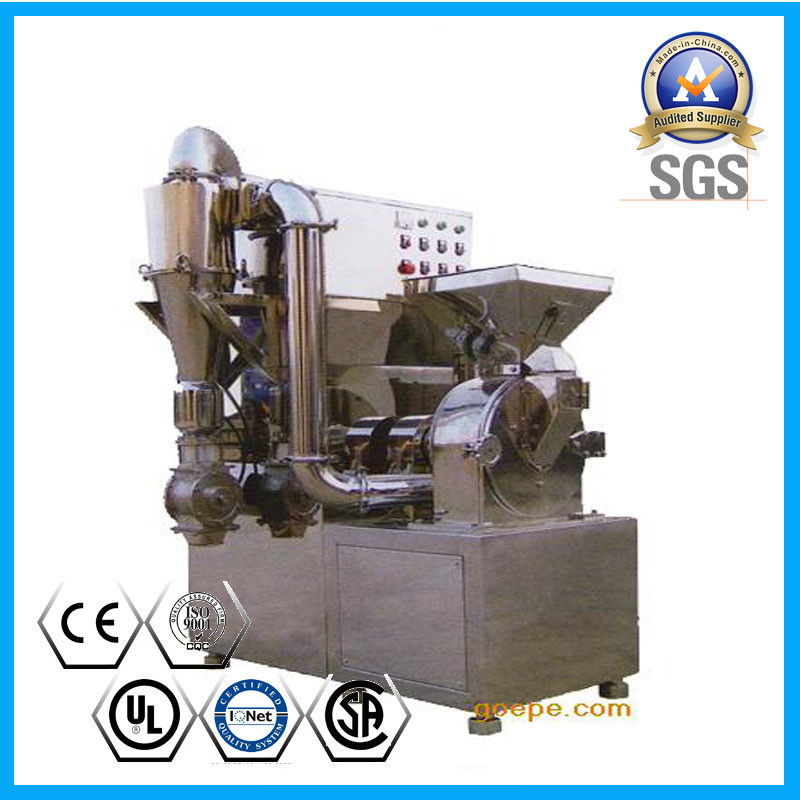 Herbal Medicine 316L Stainless Steel Grinding Machine With Bag Filter GMP
