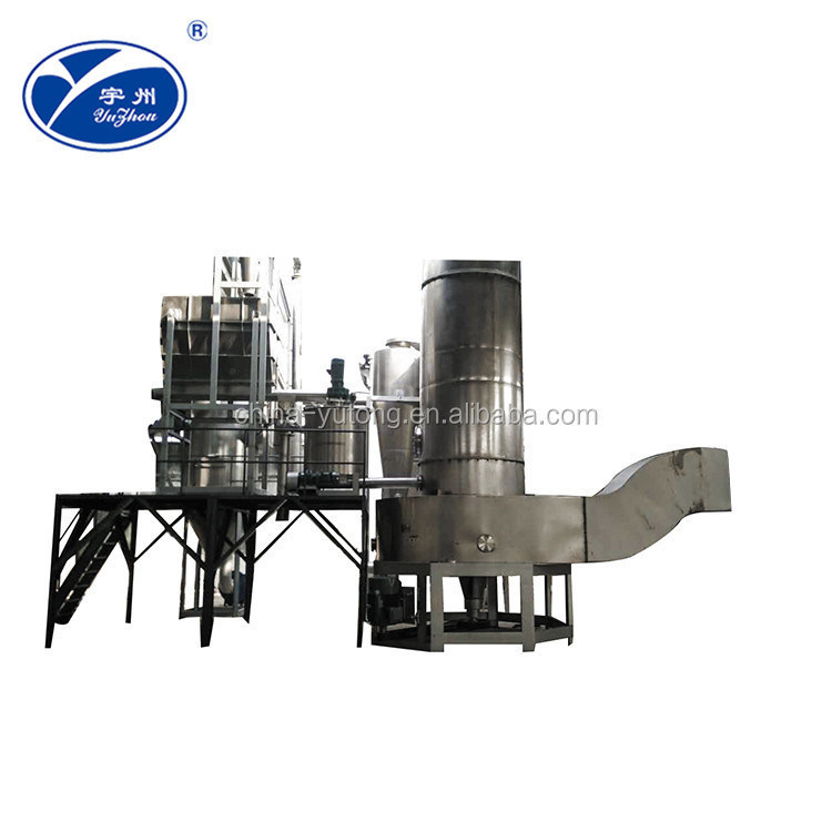 2001000L Vertical GMP Industrial Fluid Bed Dryers Pharmaceutical Use