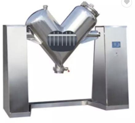 12rpm Rotary V Powder Mixer Machine For Herb SGS Certificated