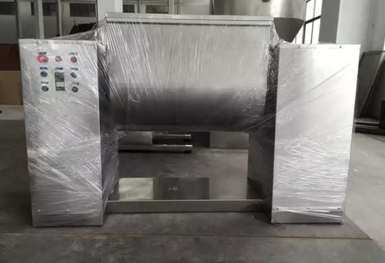 Horizontal Stainless Steel Ribbon Blender , GMP Ribbon Mixing Machine