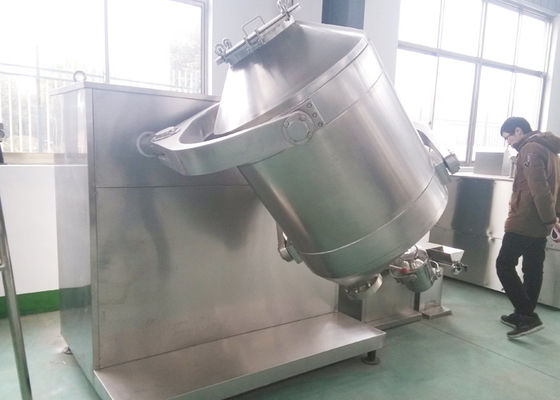 Rotary Medicine Dry Powder Mixing Equipment SS 304 Or 316L
