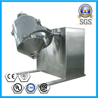 SS316L Pharmaceutical Powder Mixer Machine 3D Rotary Drum Structure