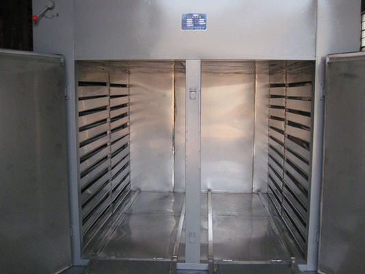 Indirectly Temperature 10kg/Batch Pharmaceutical Tray Dryer , GMP Cabinet Tray Dryer