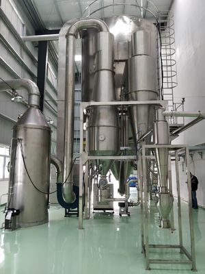 Herb Vibratory Fluid Bed Dryer , CE ISO Yutong Pharmaceutical Drying Equipment