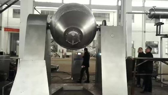 Stainless Steel 304 Rotary Cone Vacuum Dryer , Conical Rvd Dryer