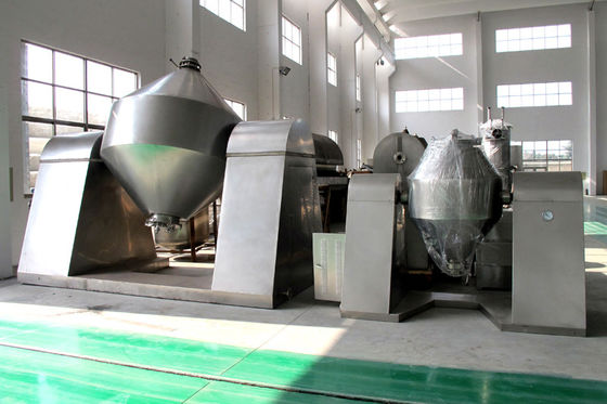 Rotary Drum 150-500kg/Batch Double Cone Vacuum Dryer CE ISOChemicals Processing Vacuum Drying Machine