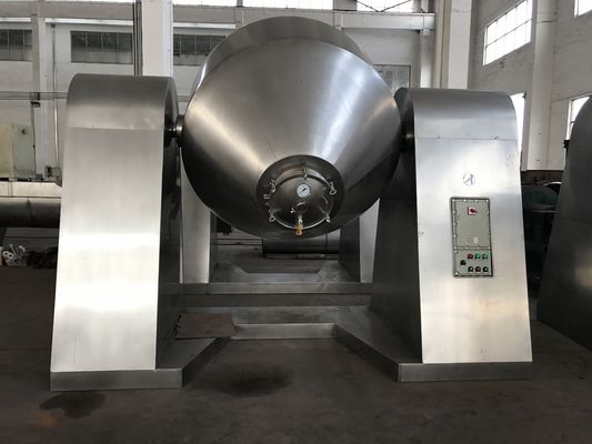 Rotary Drum 150-500kg/Batch Double Cone Vacuum Dryer CE ISOChemicals Processing Vacuum Drying Machine