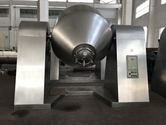 380V Rotary Vacuum Dryer , SUS316L Double Cone Vacuum Dryer