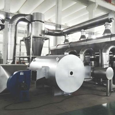 SUS316L Vibration Food Industrial Fluid Bed Dryers , 0.9-9m2 Chemical Drying Equipment