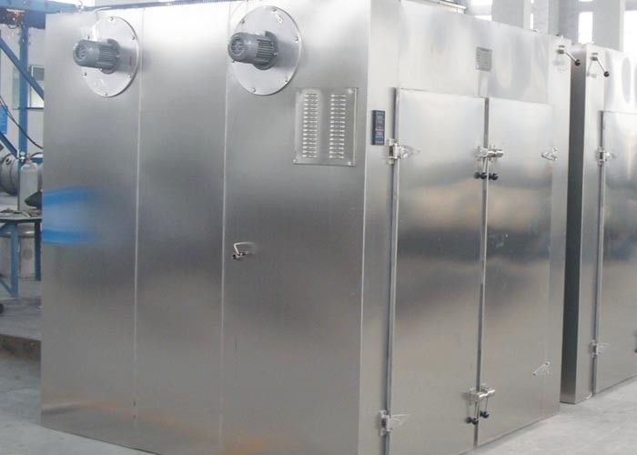 30kw Food Drying Equipment , 1.3mcbm Stainless Steel Hot Air Tray Dryer