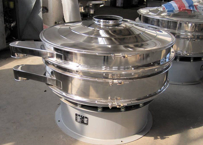 GMP Vibro Sifter Machine , 1-4layers Industrial Sieving Machine